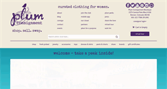 Desktop Screenshot of plumgood.com
